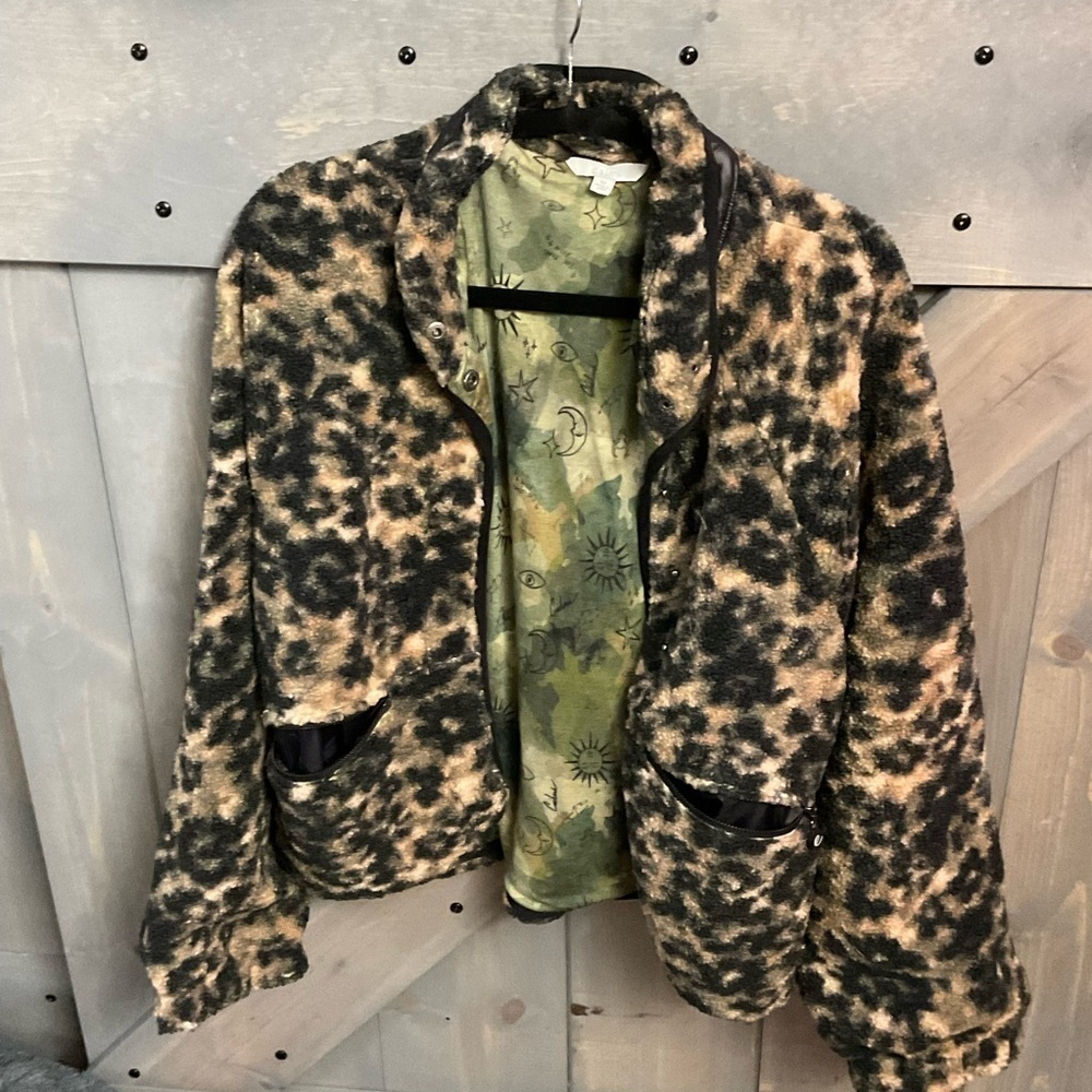 Johnny Wass calme reversible jacket nwot